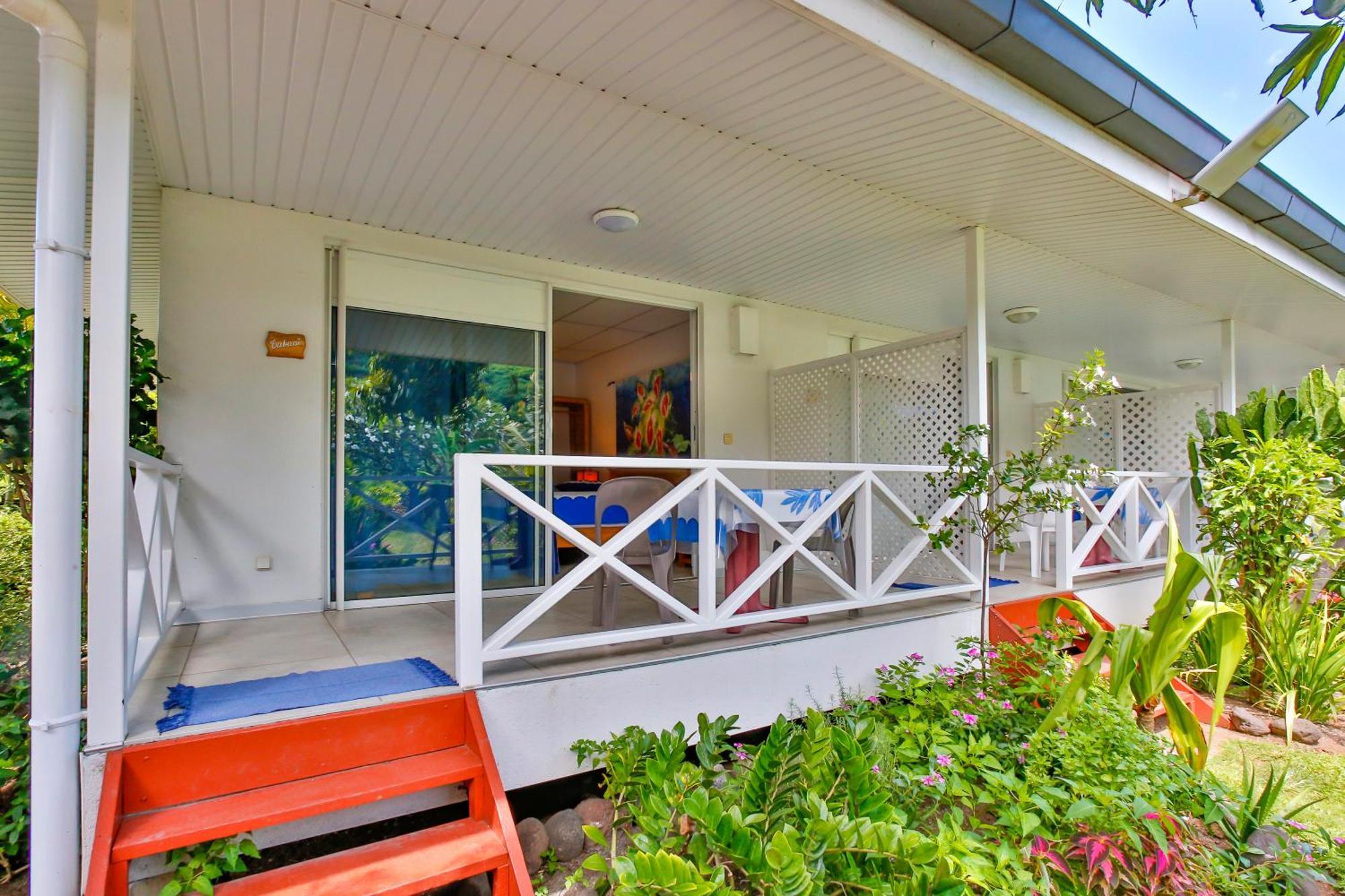 เพนชั่น เดอ ลา ปลาฌ Villa Punaauia  ภายนอก รูปภาพ