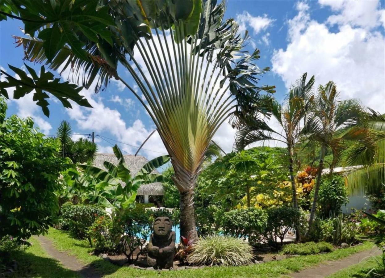 เพนชั่น เดอ ลา ปลาฌ Villa Punaauia  ภายนอก รูปภาพ